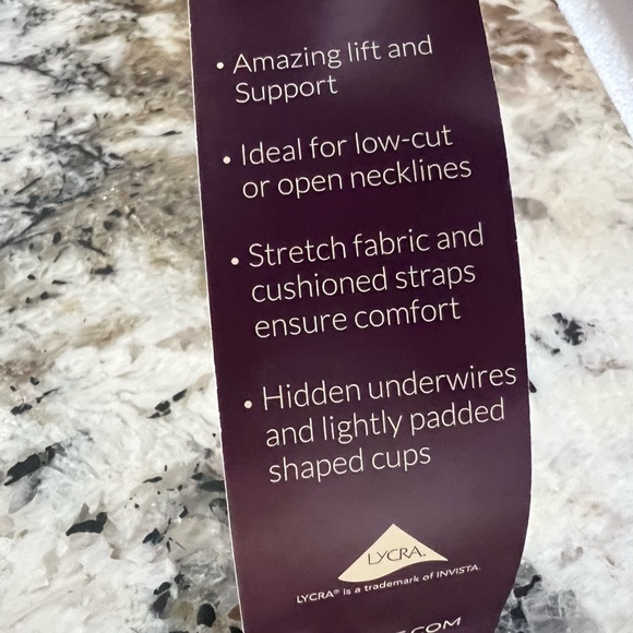 NWT-Smooth Balconette Cacique White Full-Coverage Bra - Picture 4 of 5